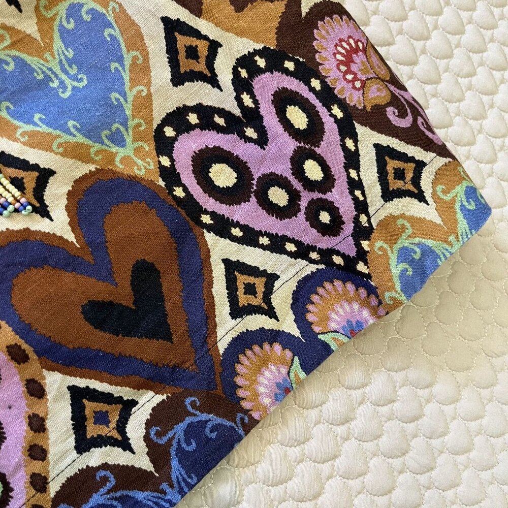 FARM Rio Multicolor Heart Print Mini Dress - Picture 8 of 16